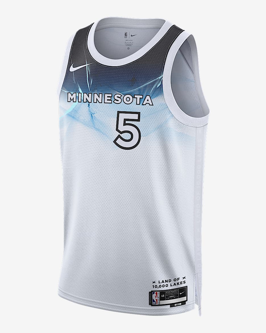 Anthony Edwards Minnesota Timberwolves good Jersey